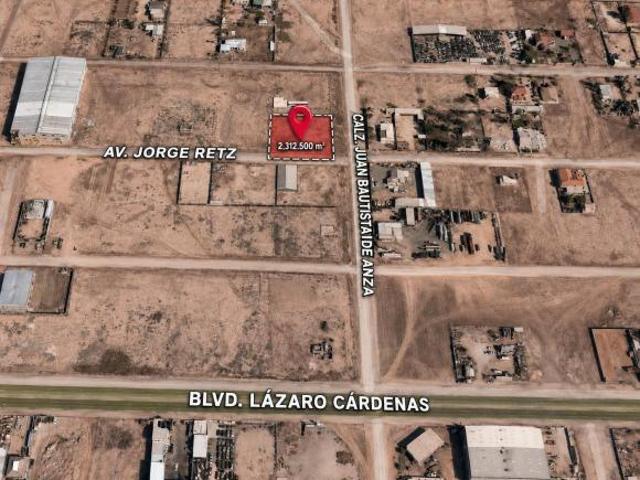 Terreno en venta de 2,312.50 m² sobre Av. Jorge Retz | 50 m de frente