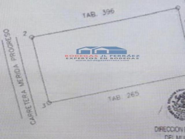 TERRENO EN VENTA DE 2 HECTAREAS ZONA NORTE CARRETERA A PROGRESO, XCANATUN, YUCATAN