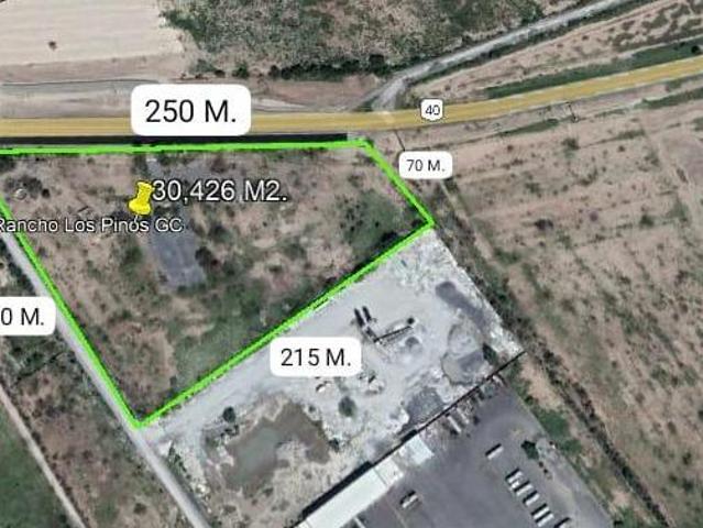 TERRENO EN VENTA DE 30426 METROS USO INDUSTRIAL SALINAS VICTORIA NUEVO LE?N