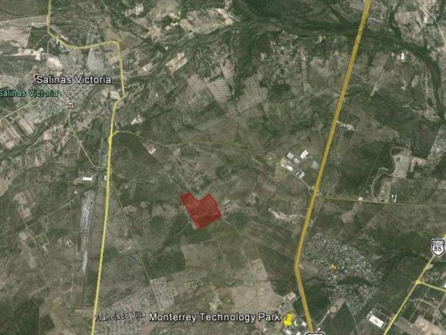 Terreno en venta de 58 hectáreas en Salinas Victoria Nuevo León