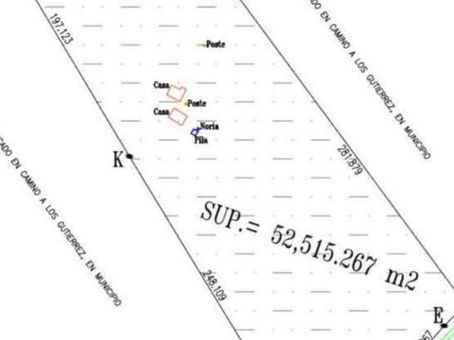 Terreno en venta de 52515 metros industrial en Salinas Victoria Nuevo Leon