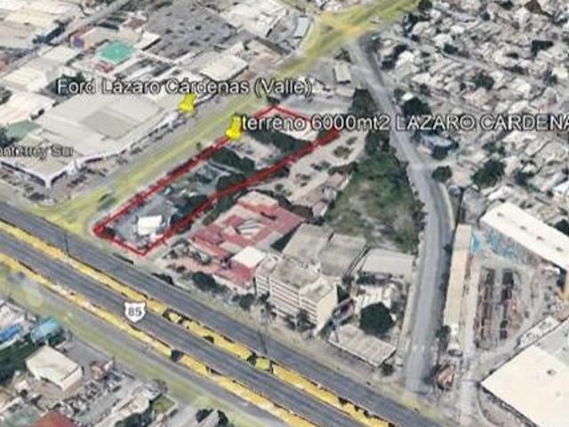 Terreno en venta de 6000 metros Av. lázaro Cárdenas San Pedro Garza García Nuevo León