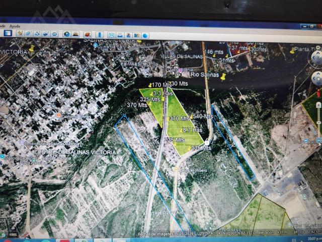 Terreno en venta de 8.7 hect?reas en Salinas Victoria Nuevo Leon