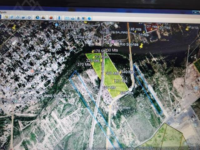 Terreno en venta de 8.7 hectáreas en Salinas Victoria Nuevo Leon