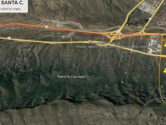 Terreno en venta de 97.8 hectáreas. Santa Catarina nuevo león