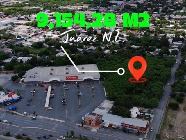 Terreno en venta de 9154 metros comercial Juarez nuevo León