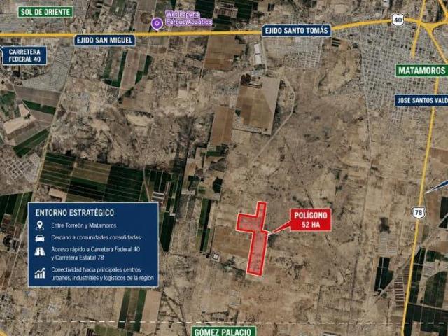 TERRENO EN VENTA, EJIDO EL OLIVO, MATAMOROS COAH