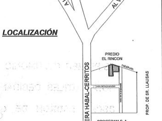 TERRENO EN VENTA EN MAZATLAN, PREDIO EL TREBOL HABAL CERRITOS 3382M2