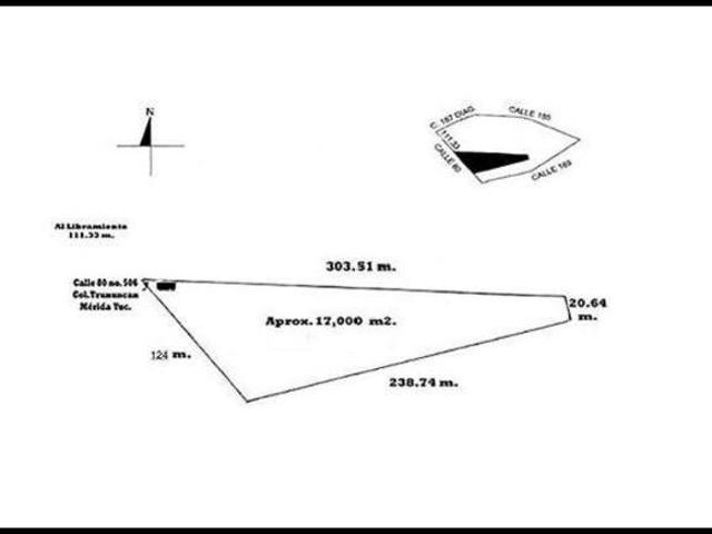 Terreno en Venta en Mérida