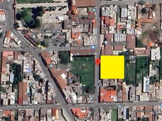 Terreno en venta en Metepec San Miguel Totocuitlapilco CENTRO amplio frente
