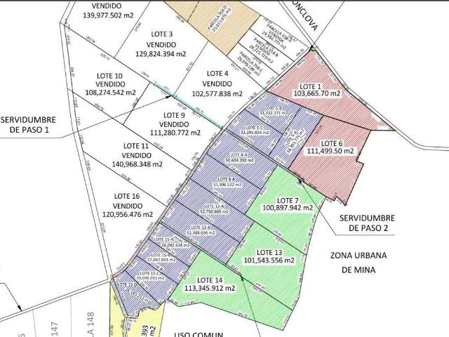 Terreno en venta en Mina
