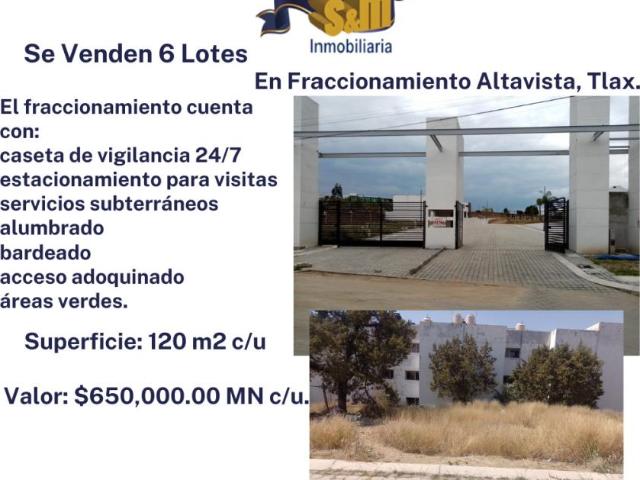 Terreno en venta en Miraflores, Tlaxcala, Tlaxcala