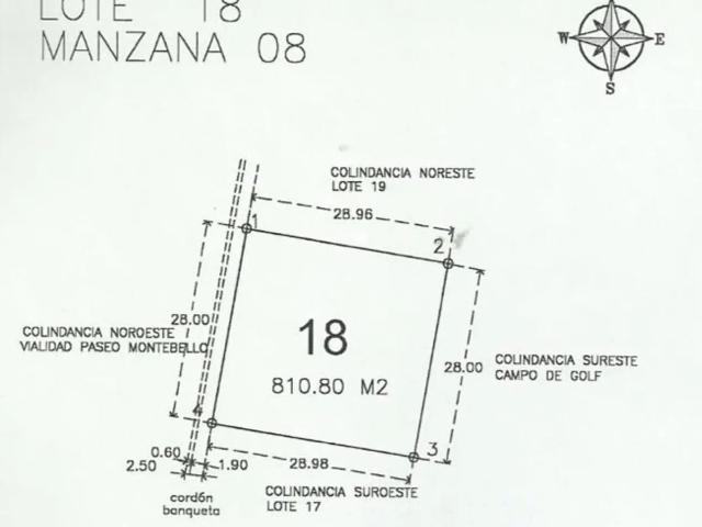 Terreno en venta en Montebello, Torreón, Coahuila de Zaragoza