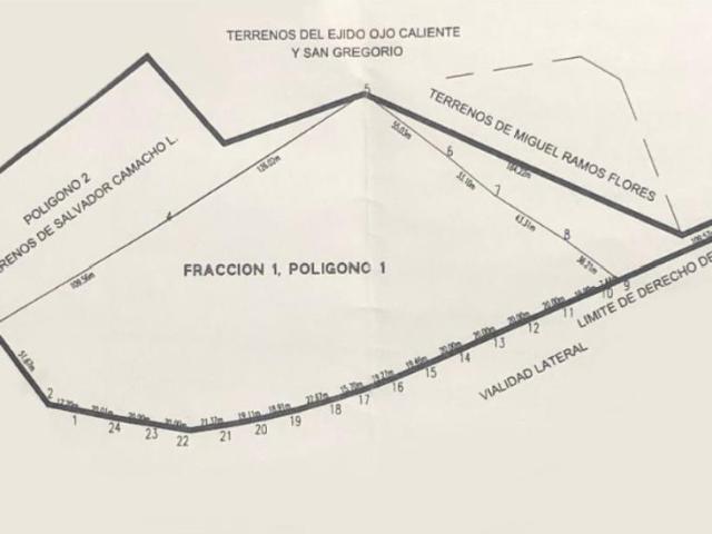 Terreno en venta en Ojo Caliente, Ramos Arizpe, Coahuila de Zaragoza