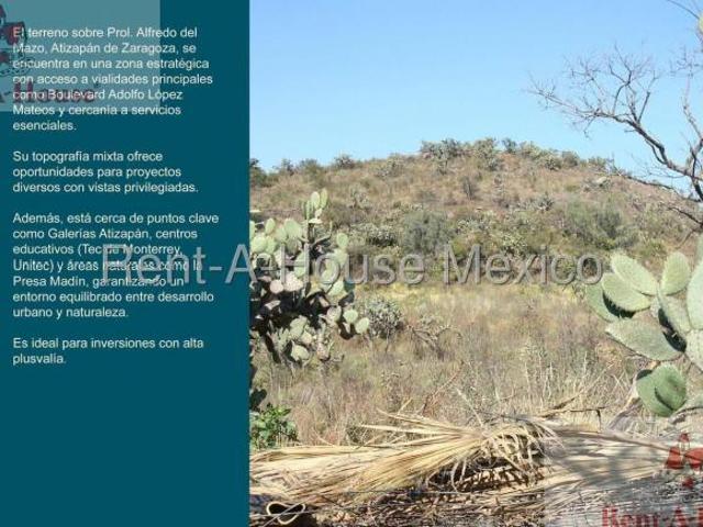 Terreno en venta en Atizapan de Zaragoza, Mexico Nuevo AM. 26 476