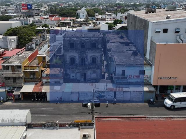 Terreno en venta en Av. Nicol?s Bravo Centro Hist?rico Veracruz