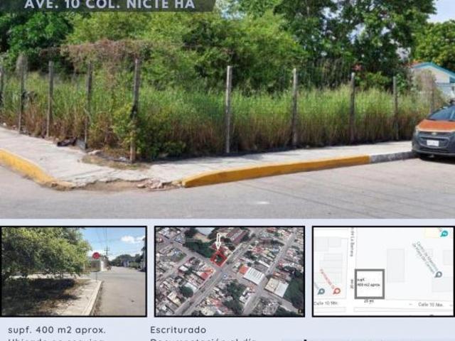 Terreno en venta en Avenida 10 en esquina Playa del Carmen