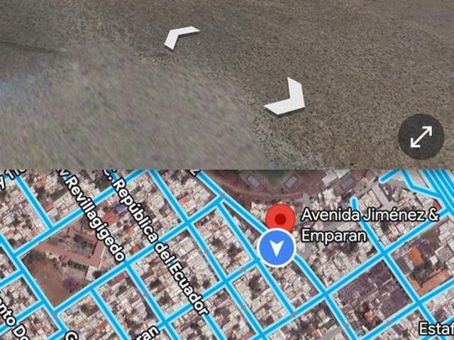 Terreno en venta en avenida Jim?nez esquina Emparan col. centro