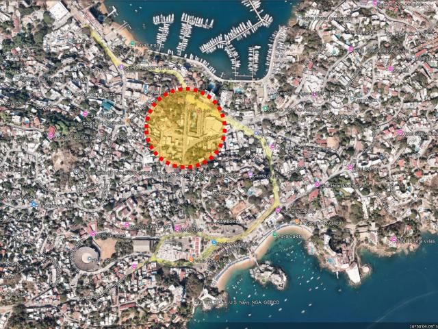 TERRENO EN VENTA EN ACAPULCO A UNOS PASOS DE AV COSTERA MIGUEL SECCION CALETA LAS PLAYAS
