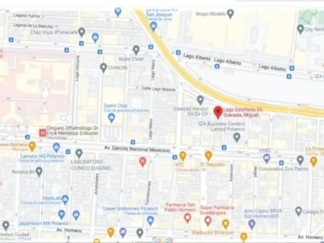 Terreno en venta en Ampliación Granada, Miguel Hidalgo, Ciudad de México
