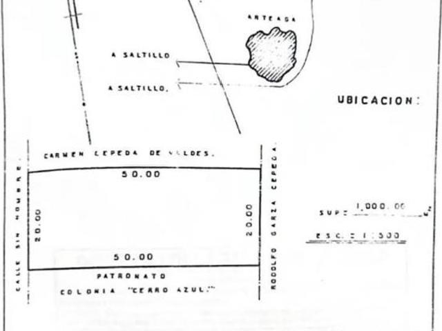 Terreno en Venta en Arteaga Centro