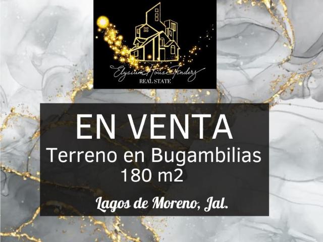 Terreno en venta en Bugambilias, Lagos de Moreno, Jalisco