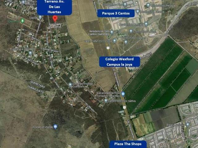 Terreno en VENTA en Campestre Huertas la Joya, Qro. con vista espectacular