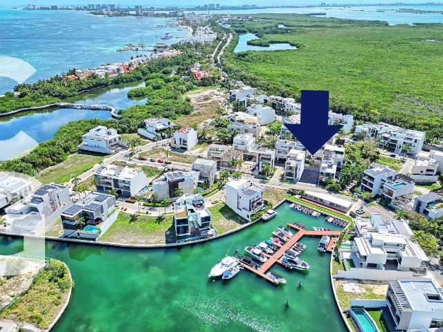 Terreno en Venta en Cancun en Laguna l Puerto Canc?n con Excelentes Amenidades