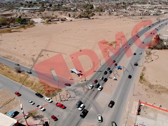 TERRENO EN VENTA EN CARR. JUÁREZ PORVENIR Y PUERTO DUNQUERQUE, CD. JUÁREZ, CHIH