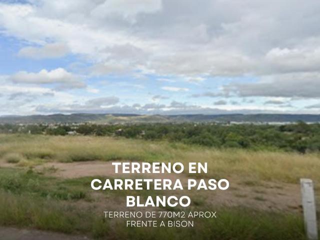 Terreno en Venta en Carretera Paso Blanco