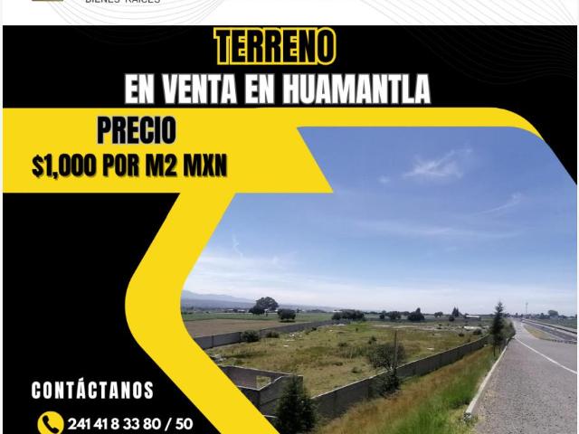 Terreno en venta en Chapultepec, Huamantla, Tlaxcala