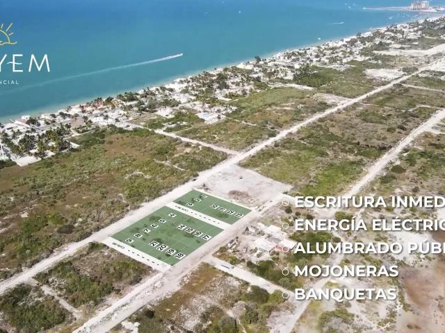 Terreno en venta en chelem, Playem residencial, verano 24