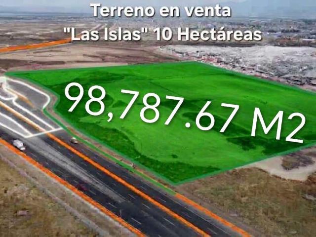 Terreno en venta en Ciudad Nezahualc?yotl Estado de M?xico uso industrial