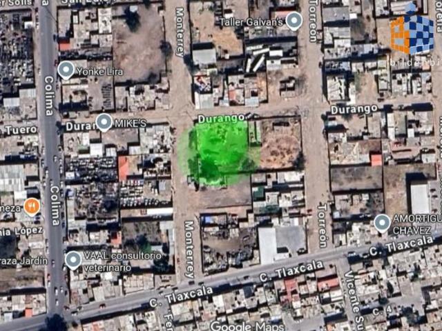 Terreno en Venta en Col. Jardines de Canc?n Durango