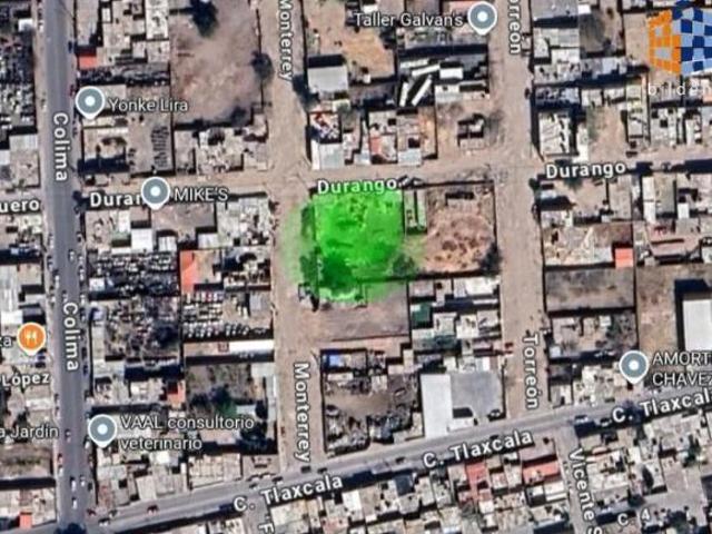 Terreno en Venta en Col. Jardines de Cancún Durango