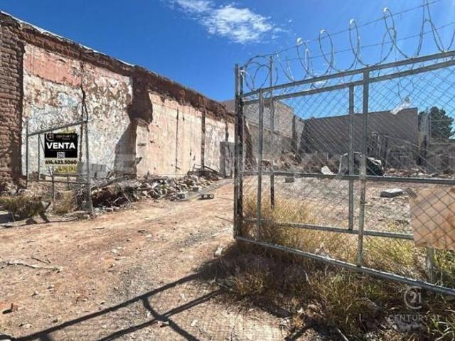 TERRENO EN VENTA EN COLONIA OBRERA EN CHIHUAHUA, CHIH
