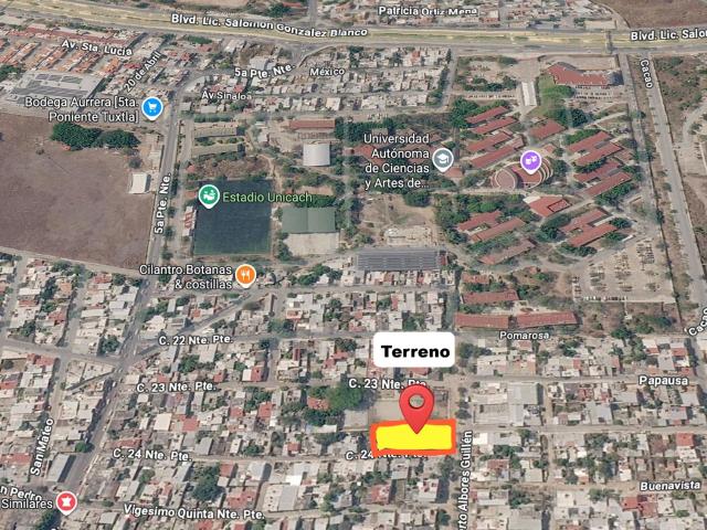Terreno en venta en colonia Pistimbak, Tuxtla Gutiérrez