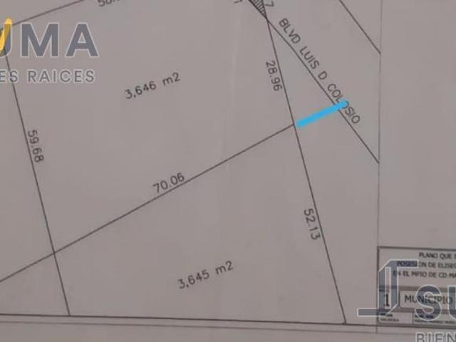 Terreno en Venta en Corredor Urbano Luis Donaldo Colosio, Madero Tamaulipas