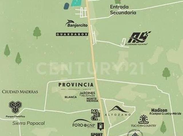 Terreno en Venta en Desarrollo Tres Raices Lote 223, en Flamboyanes, Progreso