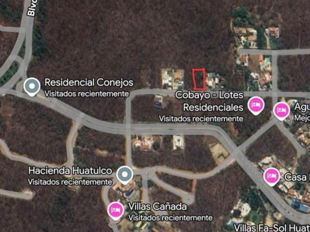 Terreno en venta en exclusivo fraccionamiento en Huatulco