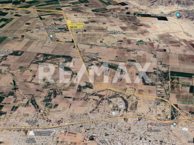 TERRENO EN VENTA EN EJIDO CORONA EN MATAMOROS COAHUILA