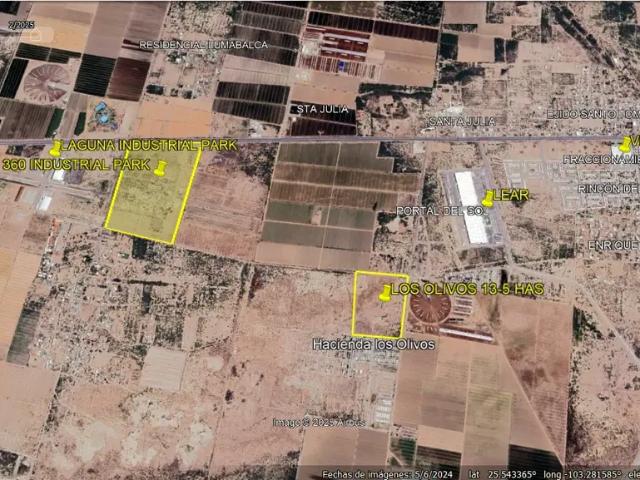 Terreno en venta en El Olivo, Matamoros, Coahuila de Zaragoza