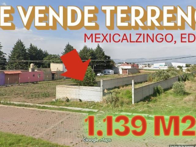 Terreno en venta en el Calvario tepanuaya, Mexicaltzingo, Estado de M?xico