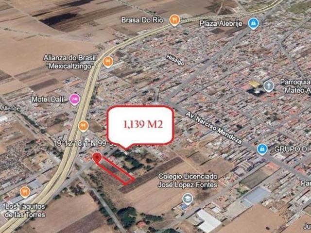 Terreno en venta en el Calvario tepanuaya, Mexicaltzingo, Estado de México