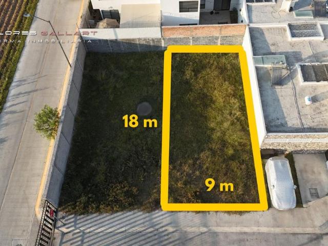 Terreno en Venta en Fracc. Marabella al Norte de la Ciudad de Aguascalientes
