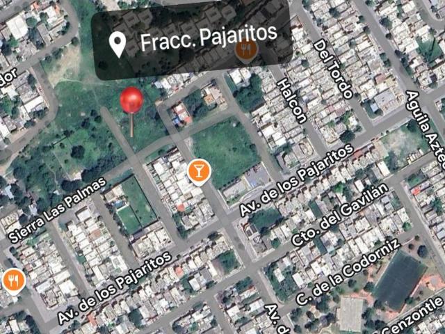 Terreno en Venta en Fraccionamiento Pajaritos