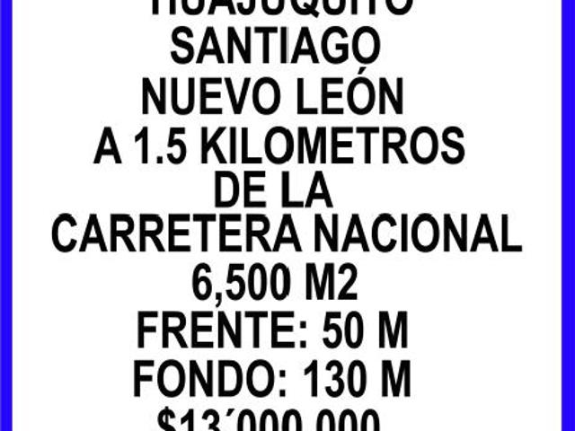 Terreno en venta en Huajuquito o los Cavazos, Santiago, Nuevo León
