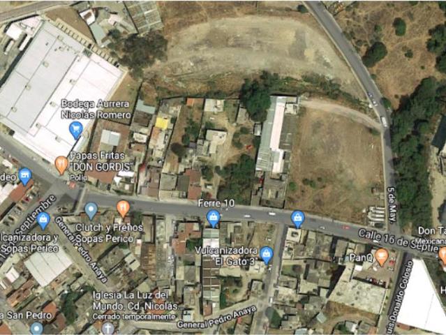 Terreno en venta en Ignacio Zaragoza, Nicolás Romero, México