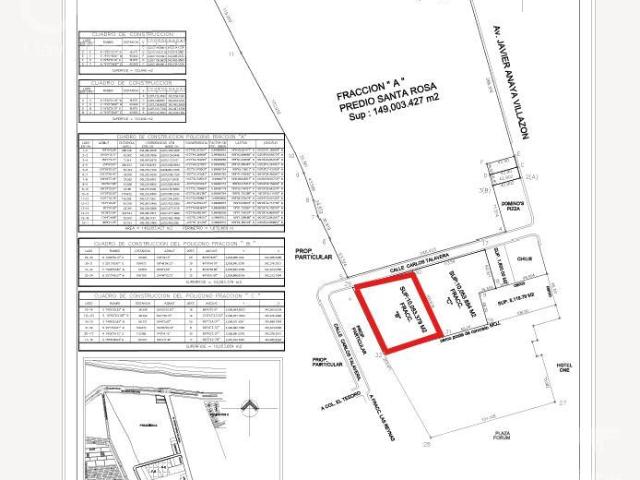 Terreno en Venta en Javier Anaya, Col. Santa Rosa, Coatzacoalcos, Ver