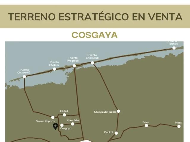TERRENO EN VENTA EN KOMCHEN MERIDA YUCATAN GRAN OPORTUNIDAD